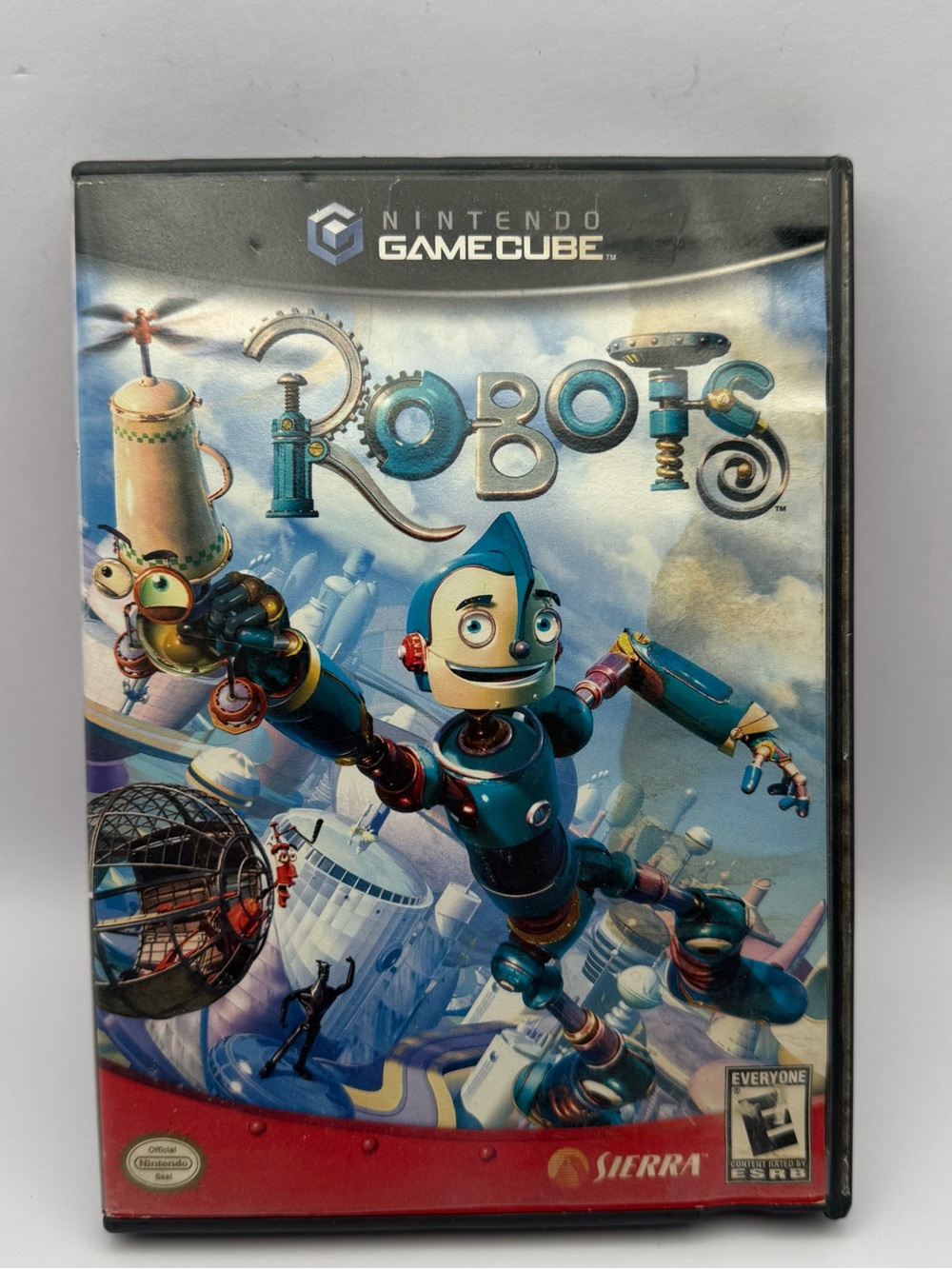Robots Nintendo GameCube Disc + VTG BlockBuster Case Only - Tested